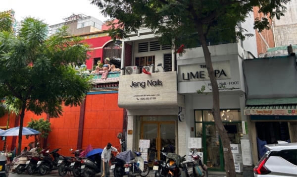 [호치민] 벤탄시장 근처 네일샵 정네일 살롱 Jeng Nails Salon (가요가요 어플로 예약가능)